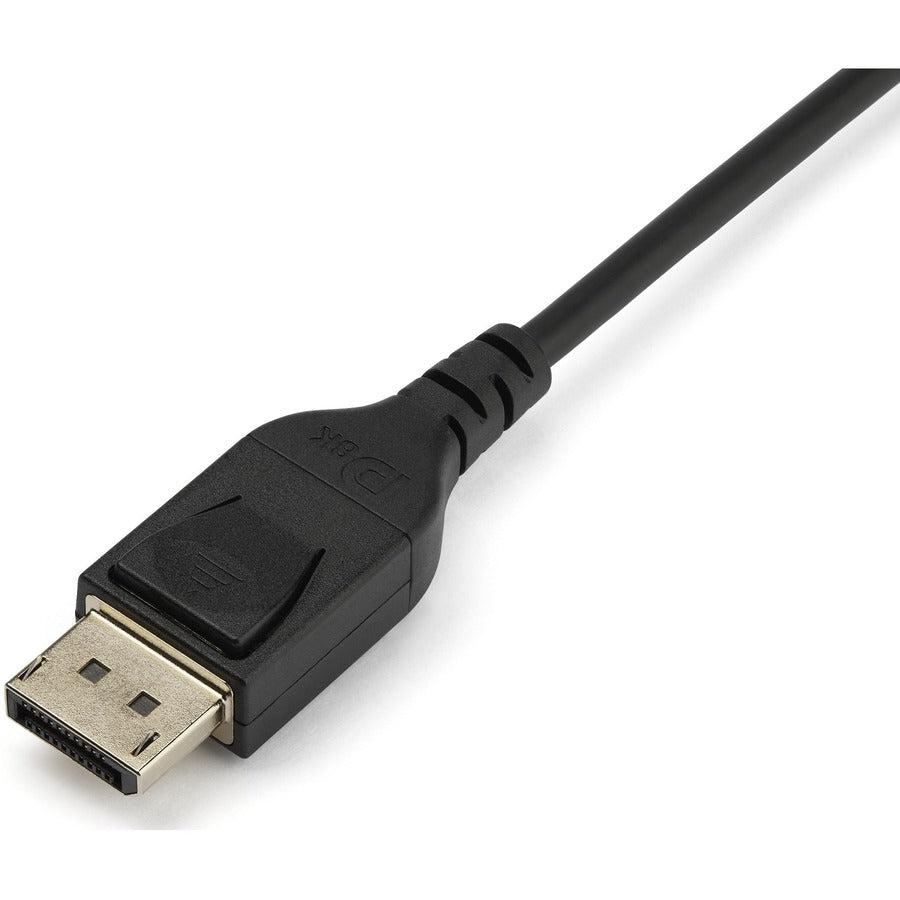Startech.Com 1 M Vesa Certified Displayport 1.4 Cable - 8K 60Hz Hbr3 Hdr - 3 Ft Super Uhd