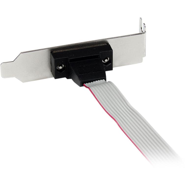 Startech.Com 1 Port 16In Db9 Serial Port Bracket To 10 Pin Header - Low Profile
