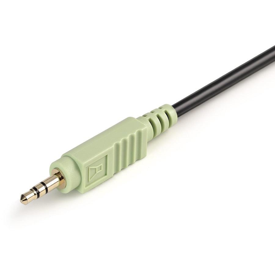 Startech.Com 10 Ft 4-In-1 Usb Dvi Kvm Cable With Audio And Microphone