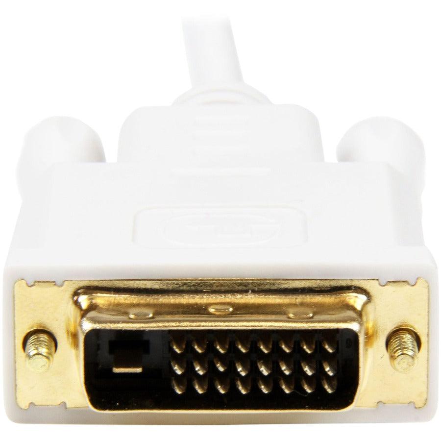 Startech.Com 10 Ft Mini Displayport To Dvi Adapter Converter Cable  Mini Dp To Dvi 1920X1200 - White