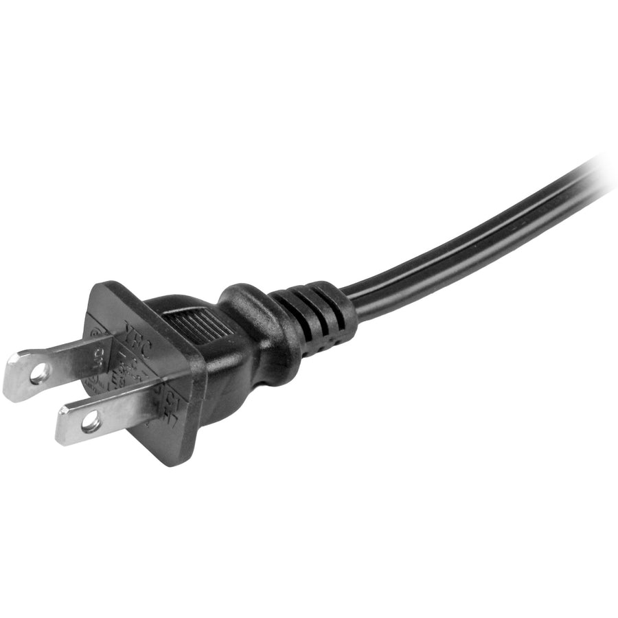 Startech.Com 10 Ft Standard Laptop Power Cord - Nema 1-15P To C7