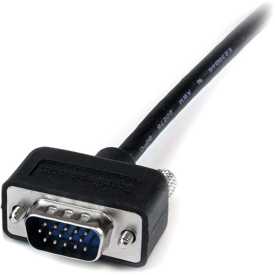 Startech.Com 10 Ft Thin Coax High Res Monitor Vga Cable -Low Profile Hd15 M/M