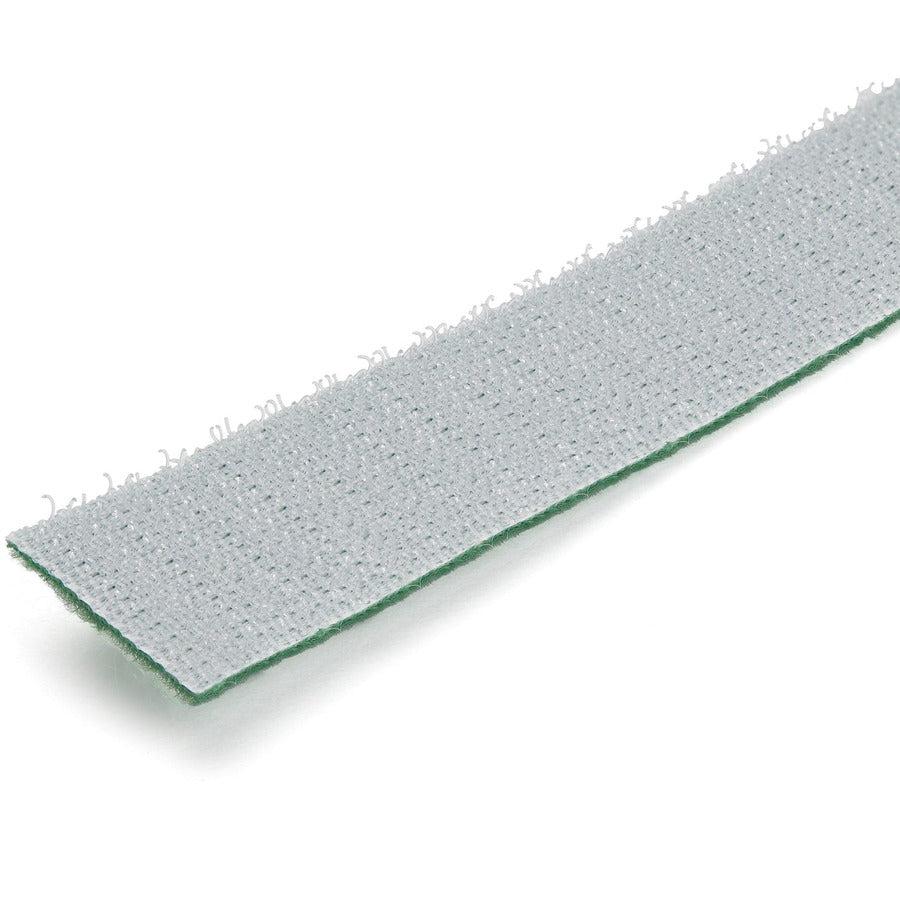 Startech.Com 100Ft Hook And Loop Roll - Cut-To-Size Reusable Cable Ties - Bulk Industrial Wire Hklp100Gn