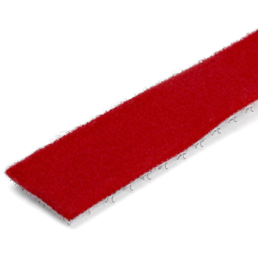 Startech.Com 100Ft Hook And Loop Roll - Cut-To-Size Reusable Cable Ties - Bulk Industrial Wire Hklp100Rd