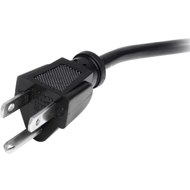 Startech.Com 10Ft (3M) Computer Power Cord, Nema 5-15P To C13, 10A 125V, 10 Pack, 18Awg, Black