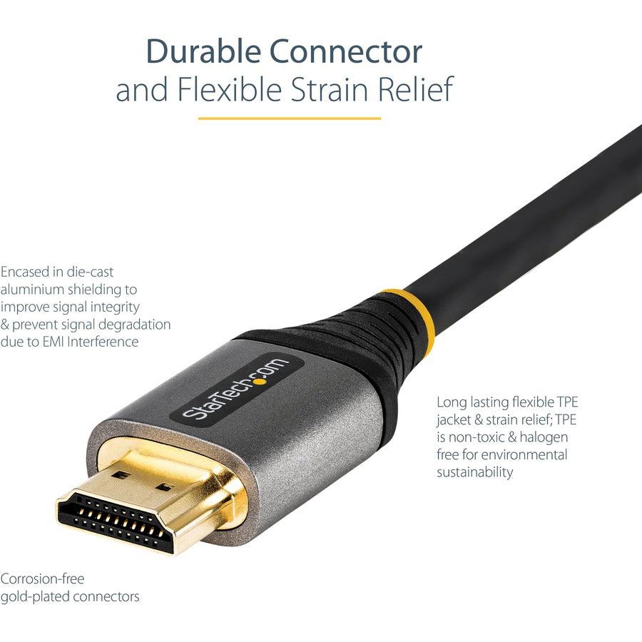 Startech.Com 10Ft (3M) Hdmi 2.1 Cable 8K - Certified Ultra High Speed Hdmi Cable 48Gbps - 8K 60Hz/4K
