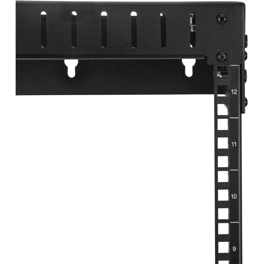 Startech.Com 12U 19" Wall Mount Network Rack - Adjustable Depth 12-20" 2 Post Open Frame Server Room