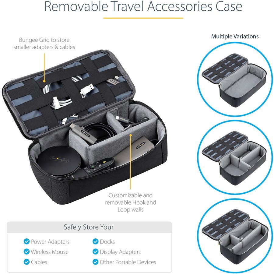 Startech.Com 15.6" Laptop Backpack With Removable Accessory Organizer Case - Professional It Tech