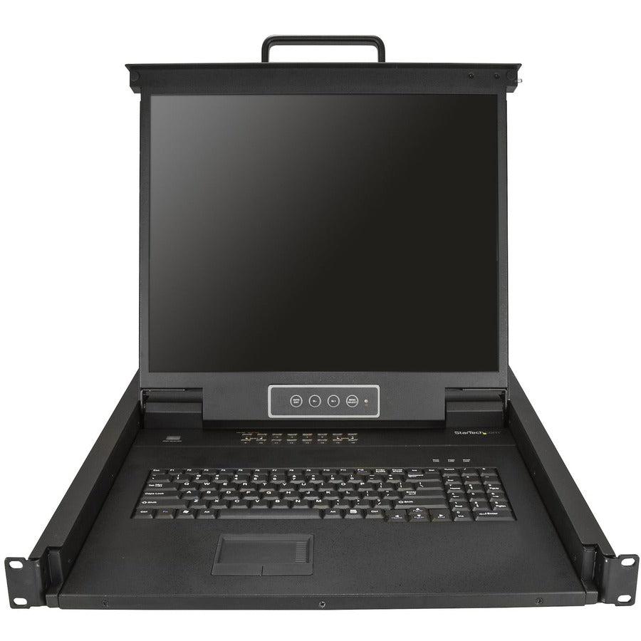Startech.Com 16 Port Rackmount Kvm Console W/ 6Ft Cables - Integrated Kvm Switch W/ 19" Lcd