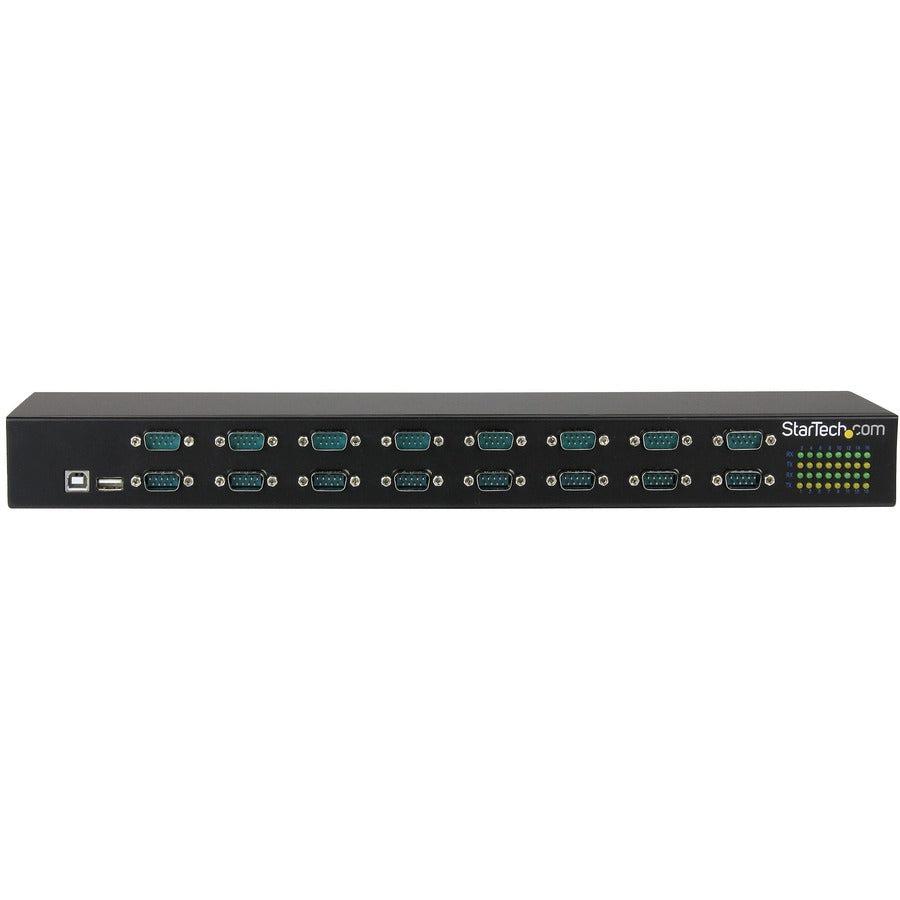 Startech.Com 16-Port Usb-To-Serial Adapter Hub