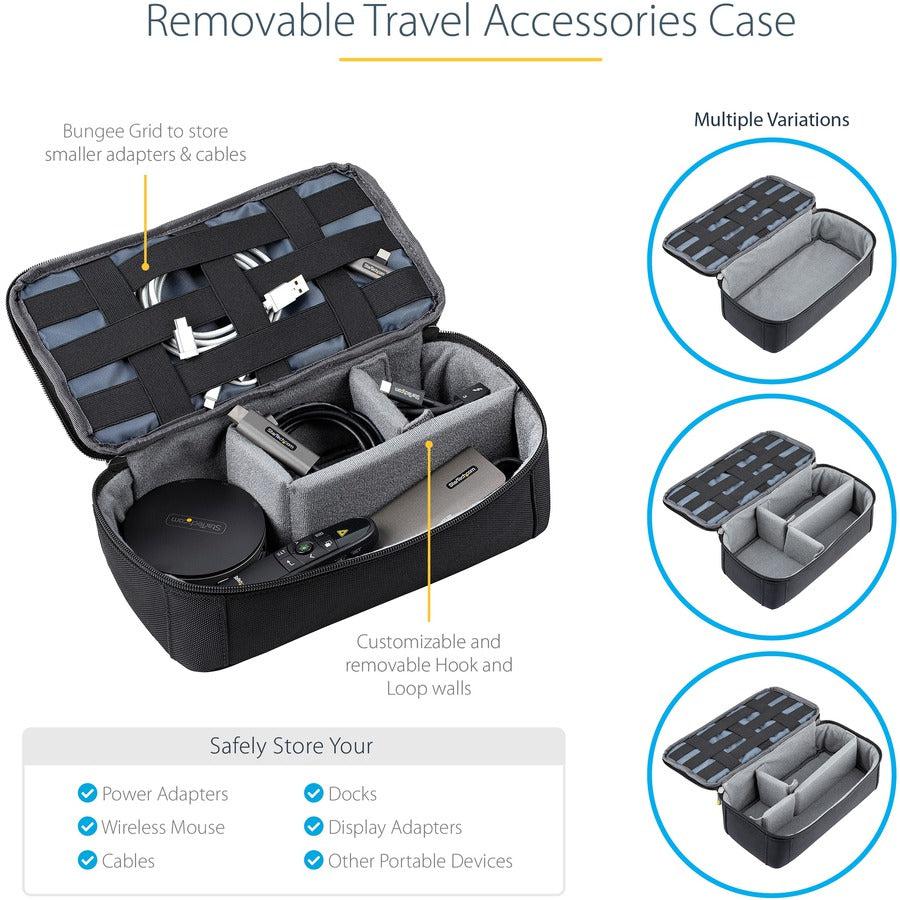Startech.Com 17.3" Laptop Backpack With Removable Accessory Organizer Case - Professional It Tech