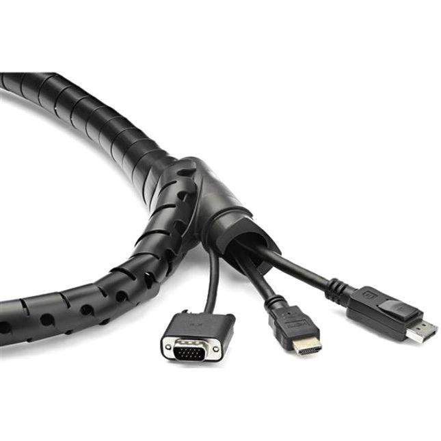 Startech.Com 1.5 M (4.9 Ft.) Cable-Management Sleeve - Spiral - 25 Mm (1 In.) Diameter
