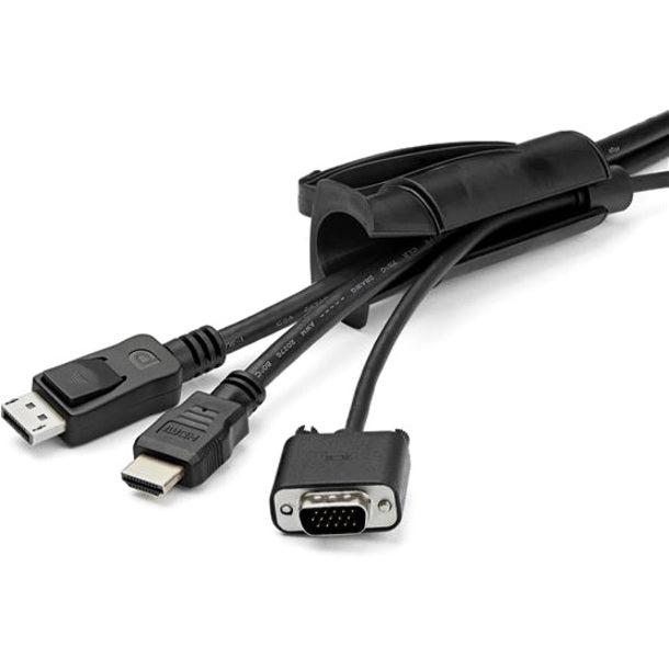 Startech.Com 1.5 M (4.9 Ft.) Cable-Management Sleeve - Spiral - 25 Mm (1 In.) Diameter
