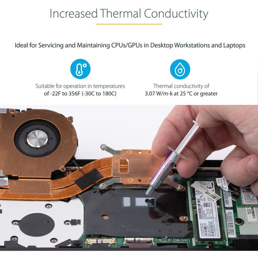 Startech.Com 1.5G Metal Oxide Thermal Cpu Paste Compound Tube For Heatsink