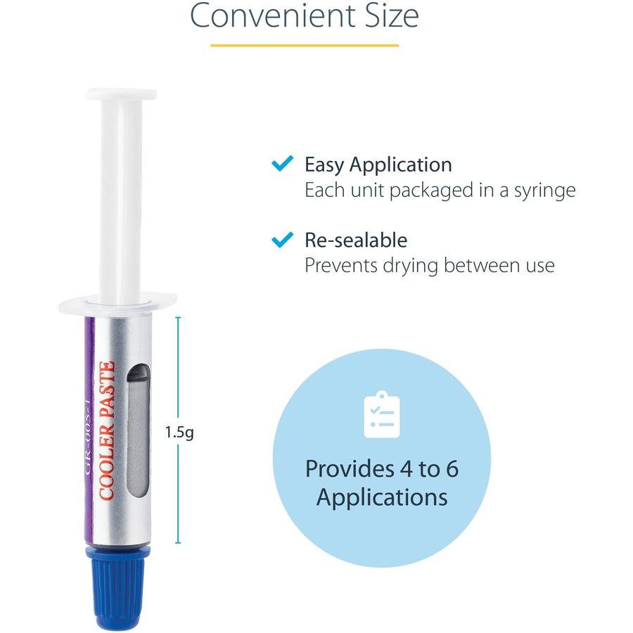 Startech.Com 1.5G Metal Oxide Thermal Cpu Paste Compound Tube For Heatsink