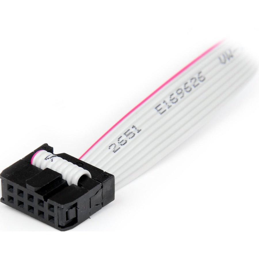 Startech.Com 2 Port 16In Db9 Serial Port Bracket To 10 Pin Header