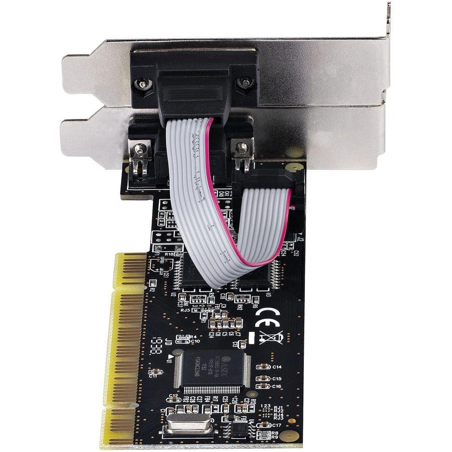 Startech.Com 2-Port Pci Rs232 Serial Adapter Card - Pci Serial Port Expansion Controller Card -