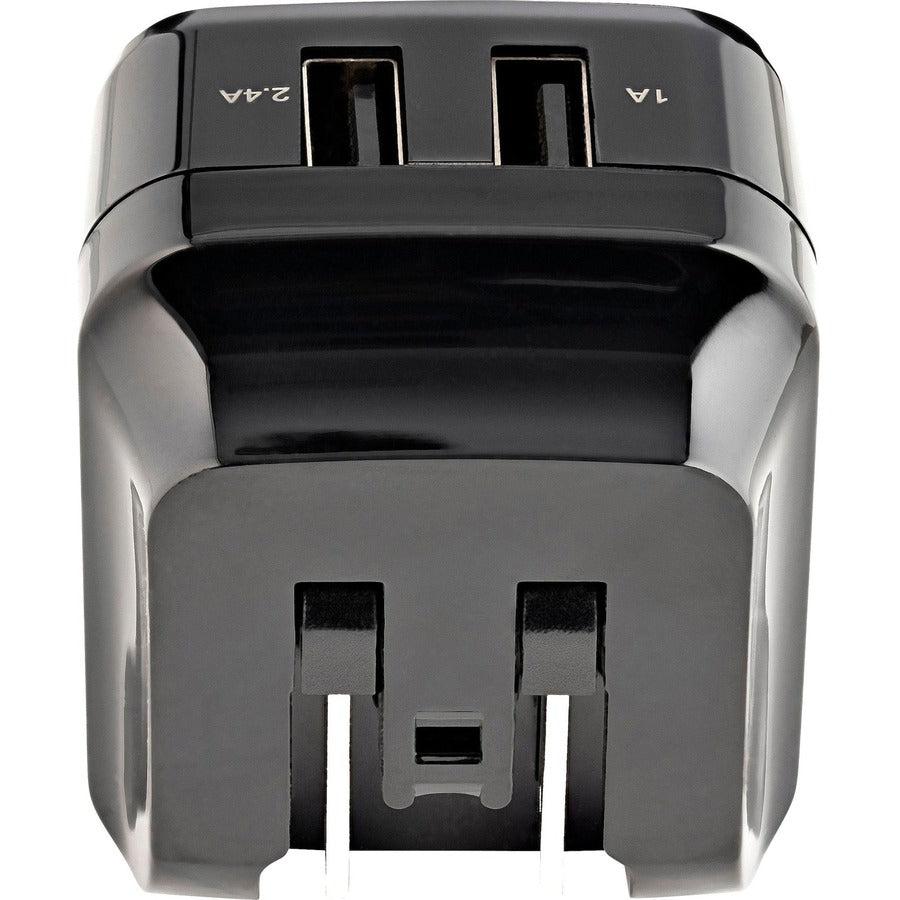 Startech.Com 2 Port Usb Wall Charger - 17W Wall Charger Hub (2.4A & 1A Port) - Dual Port Usb-A Power
