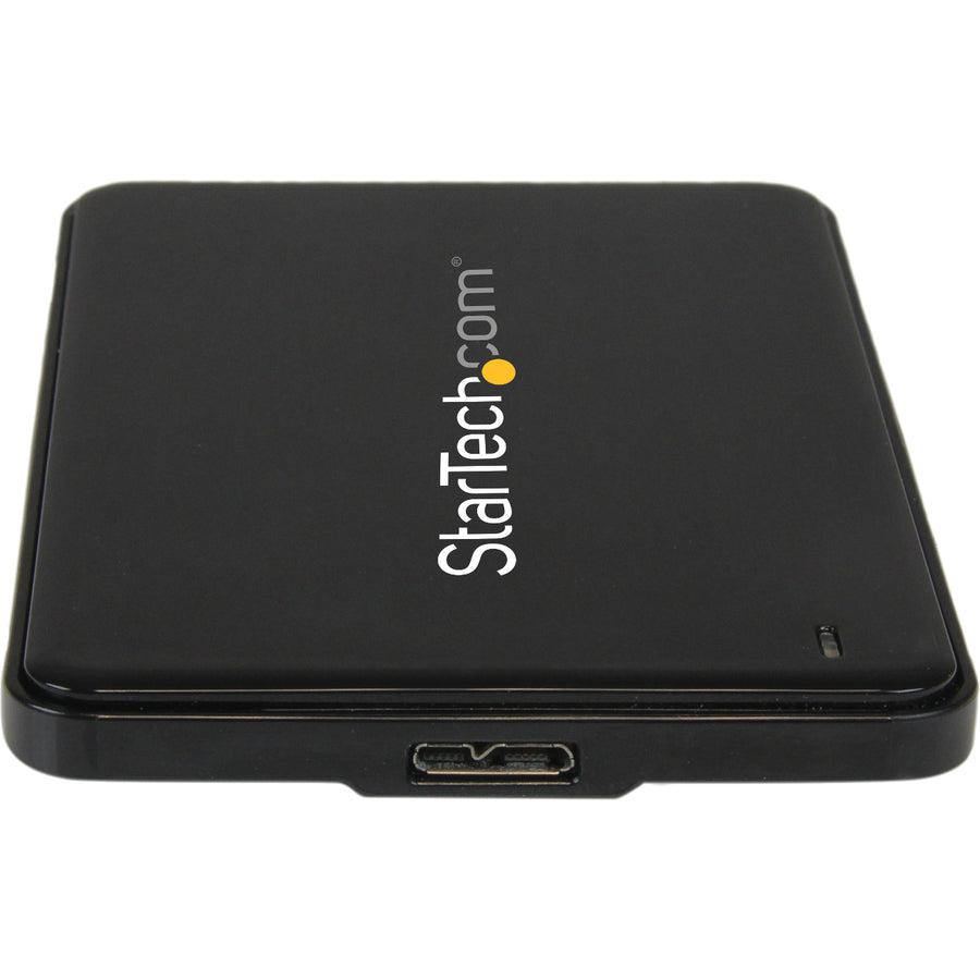 Startech.Com 2.5In Usb 3.0 Sata Hard Drive Enclosure W/ Uasp For Slim 7Mm Sata Iii Ssd/Hdd