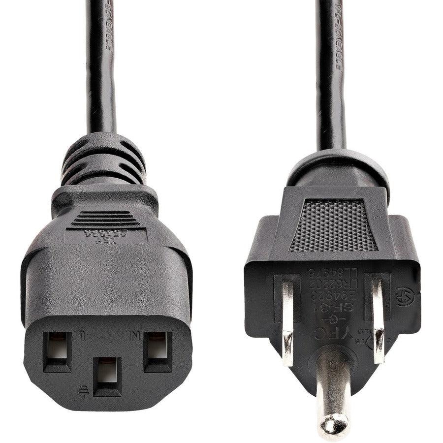Startech.Com 3 Ft 14Awg Computer Power Cord - Nema5-15P To C13