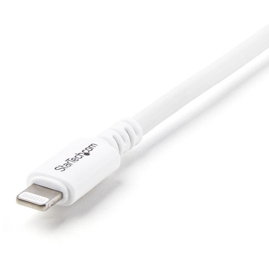 Startech.Com 3 M (10 Ft.) Usb To Lightning Cable - Long Iphone / Ipad / Ipod Charger Cable - Lightning To Usb Cable - Apple Mfi Certified - White