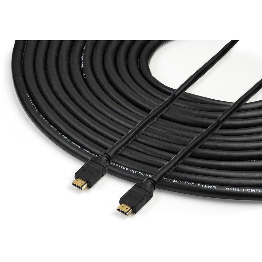 Startech.Com 35Ft Plenum Rated Hdmi Cable, 4K High Speed Long Hdmi Cord W/ Ethernet, 4K30Hz Uhd,