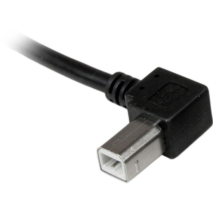 Startech.Com 3M Usb 2.0 A To Left Angle B Cable - M/M