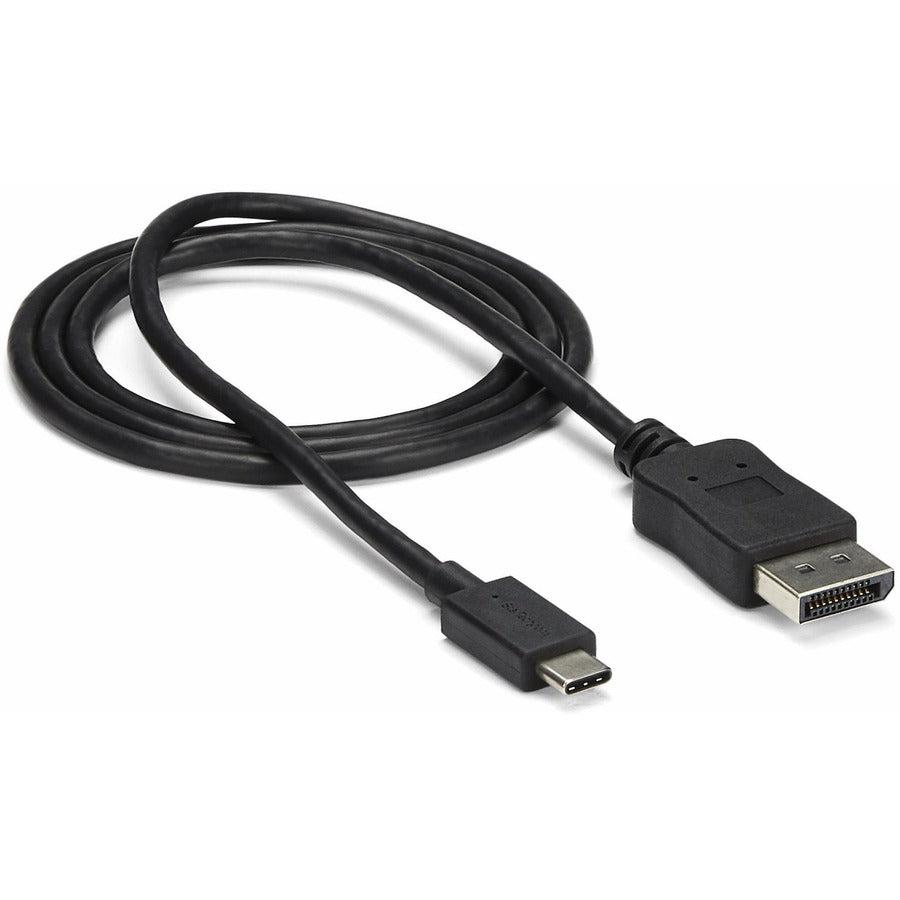 Startech.Com 3.3 Ft. (1 M) Usb-C To Displayport Cable - 4K 60Hz - Black