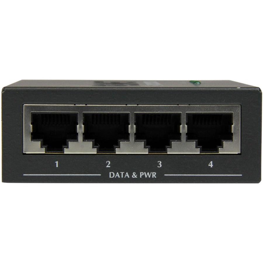 Startech.Com 4-Port Gigabit Midspan - Poe+ Injector - 802.3At/Af