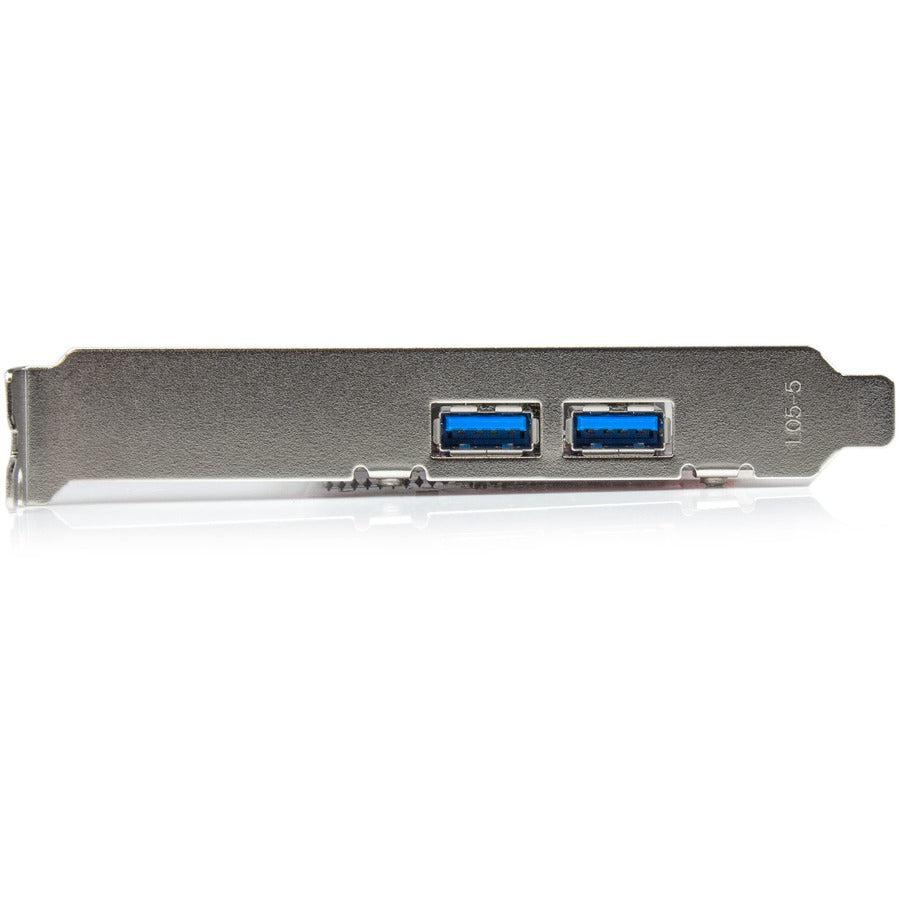 Startech.Com 4-Port Pci Express Usb 3.0 Card - 2 External, 2 Internal - Sata Power