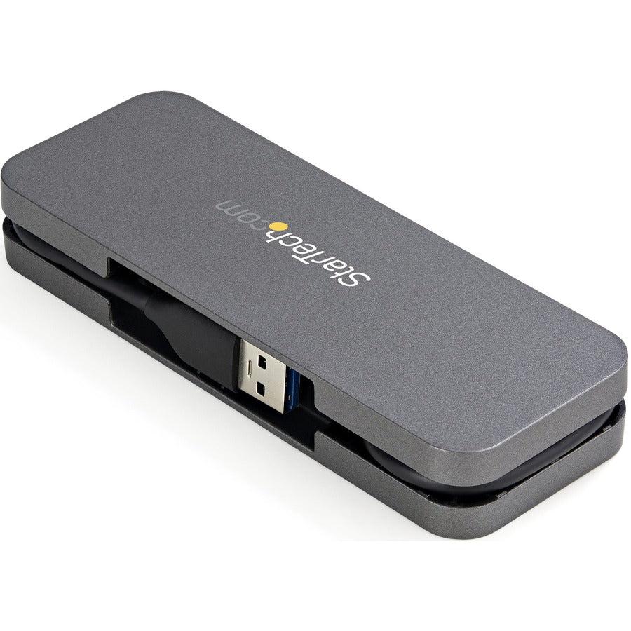 Startech.Com 4 Port Usb 3.0 Hub - Usb-A To 4X Usb-A - Superspeed 5Gbps Portable Usb 3.1 Gen 1 Type-A