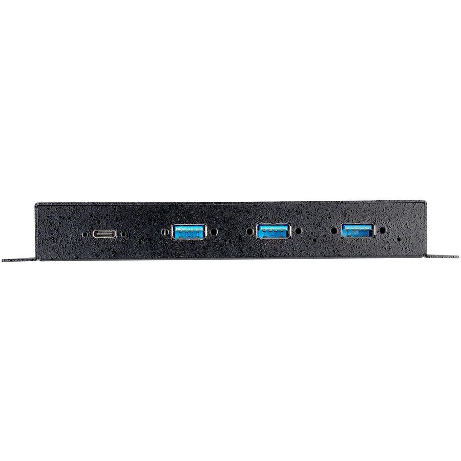 Startech.Com 4-Port Usb C Hub 10Gbps - Metal Industrial Usb Type-C Hub W/ 3Xusb-A & 1Xusb-C - Esd