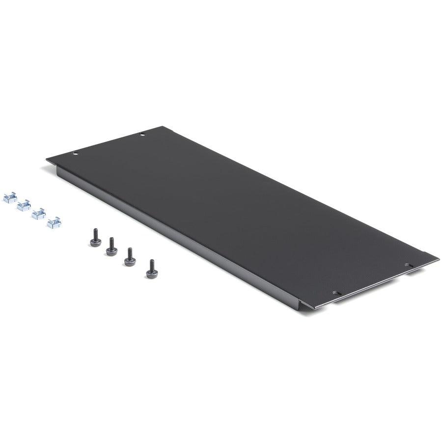 Startech.Com 4U Blank Panel For 19 Inch Rack - Rack Mount Blanking Panel For Server/Network Racks, Enclosures & Cabinets - 4Ru Rack Filler Panel/Spacer/Plates - Solid Panel - Steel