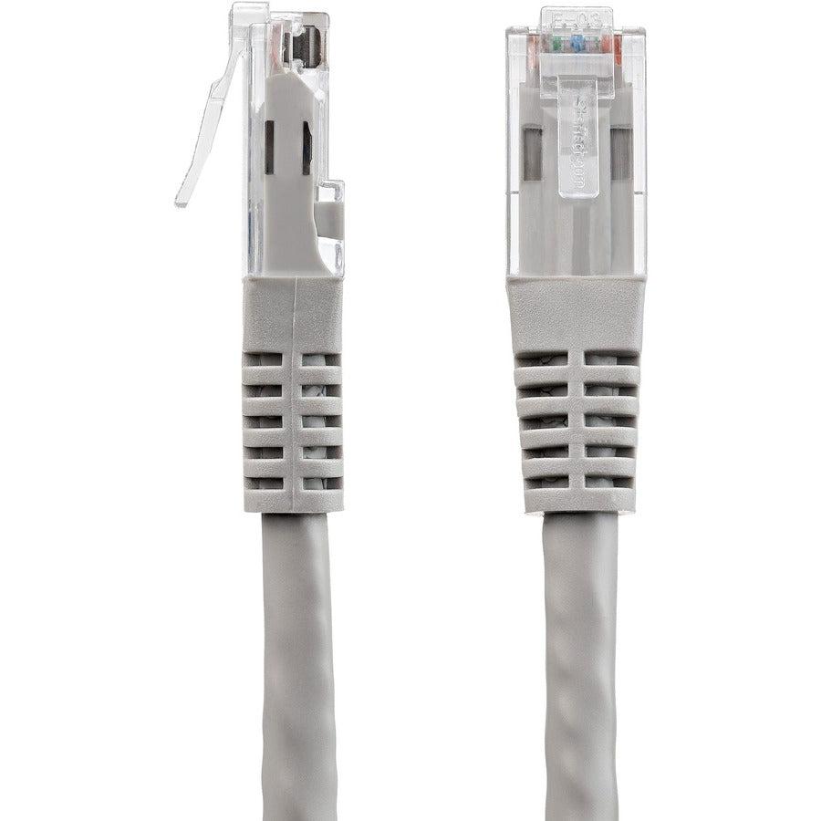 Startech.Com 5Ft Cat6 Ethernet Cable - Gray Cat 6 Gigabit Ethernet Wire -650Mhz 100W Poe Rj45 Utp C6Patch5Gr