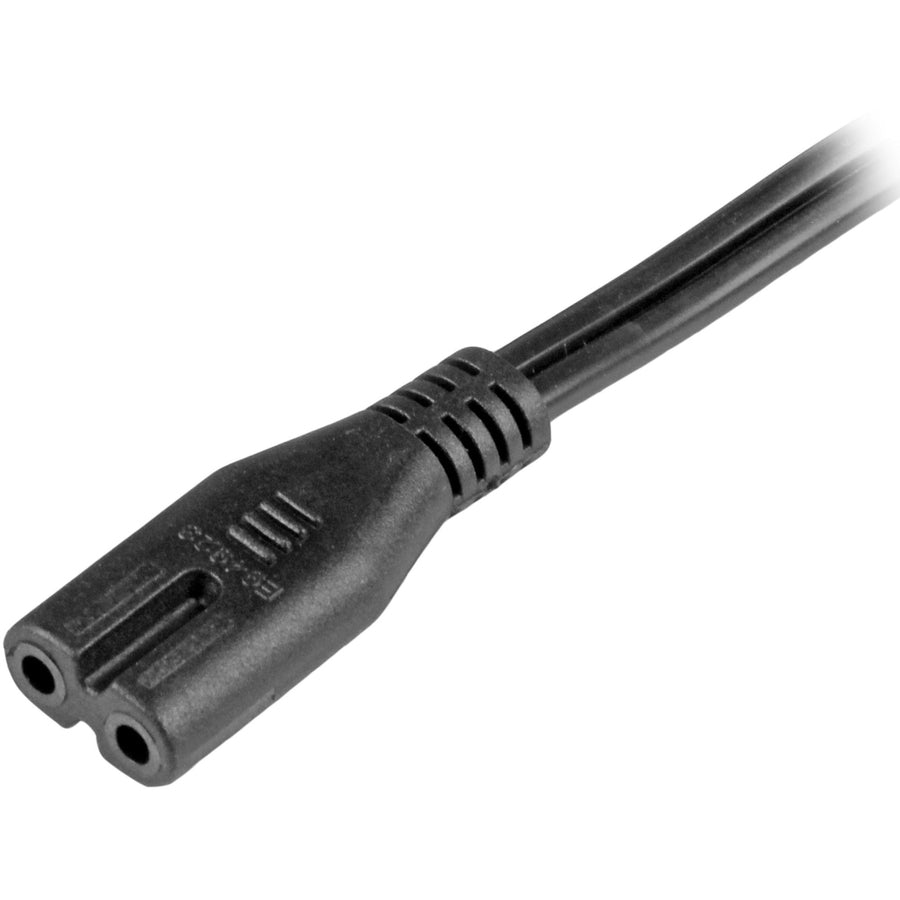 Startech.Com 6 Ft Standard Laptop Power Cord - Nema 1-15P To C7