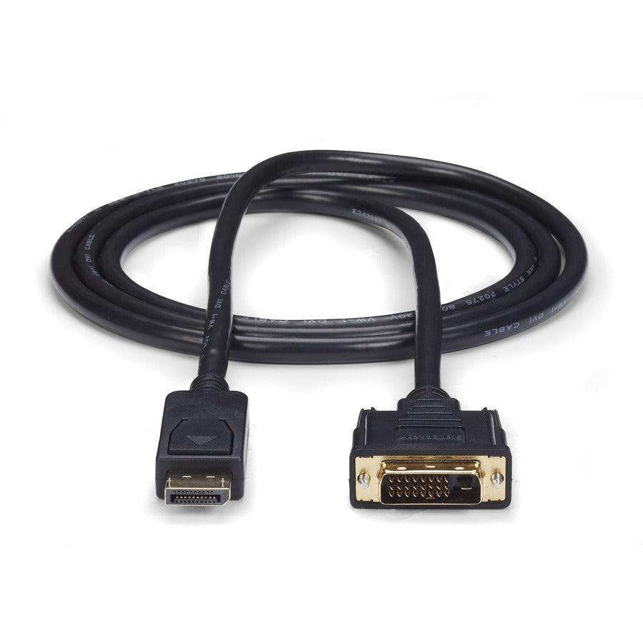 Startech.Com 6Ft (1.8M) Displayport To Dvi Cable - 1080P Video - Displayport To Dvi Adapter Cable