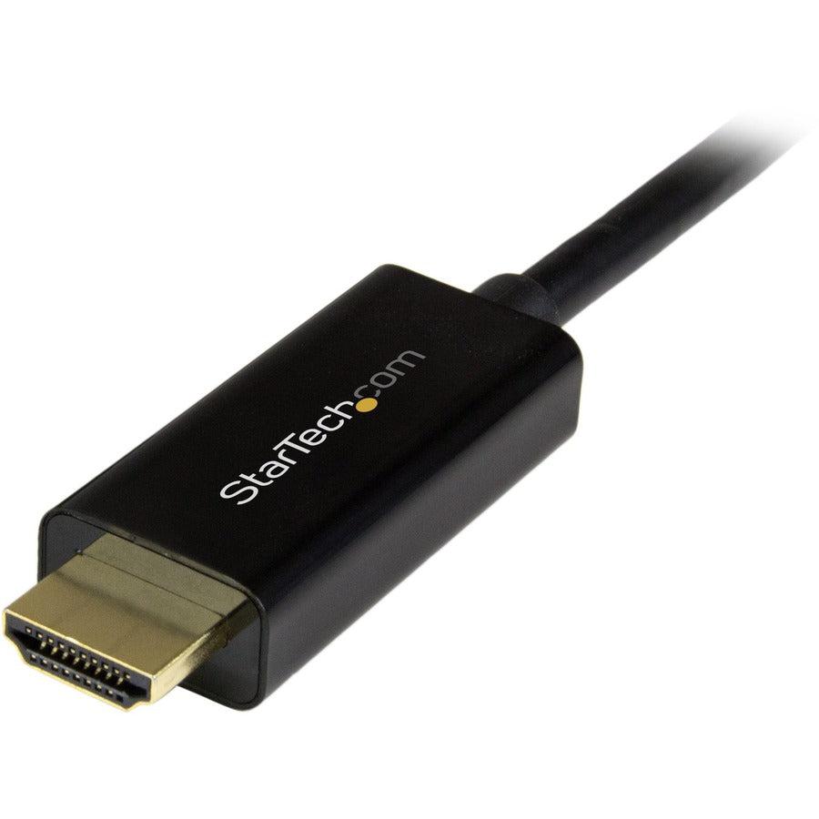 Startech.Com 6Ft (2M) Displayport To Hdmi Cable - 4K 30Hz - Displayport To Hdmi Adapter Cable - Dp