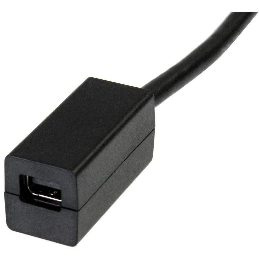 Startech.Com 6In (15Cm) Displayport To Mini Displayport Cable - 4K X 2K Uhd Video - Displayport Male