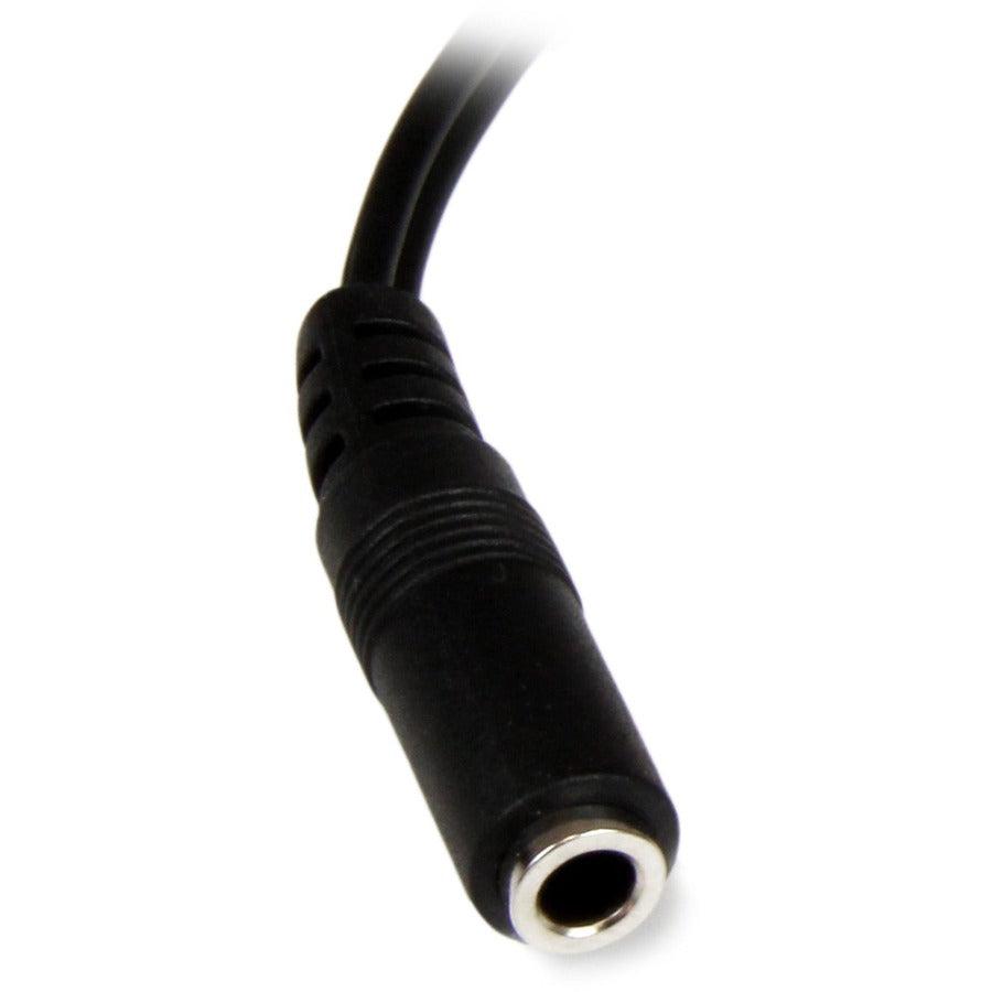 Startech.Com 6In Stereo Audio Cable - 3.5Mm Female To 2X Rca Male