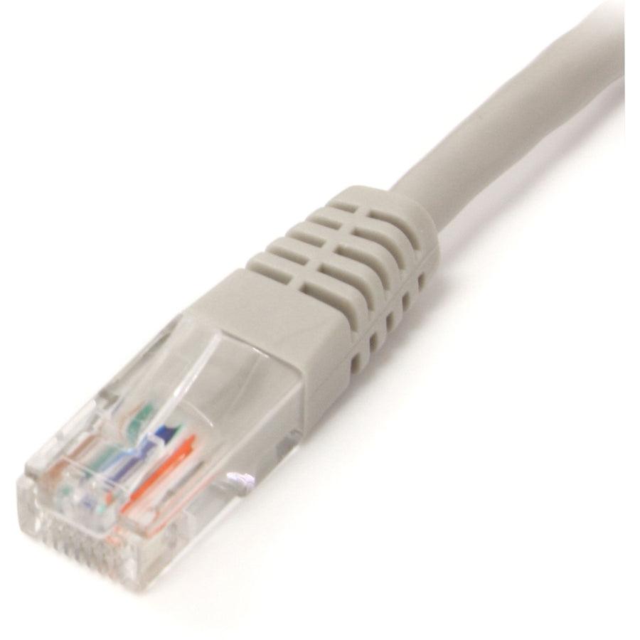Startech.Com 7 Ft Cat5E Gray Molded Rj45 Utp Cat 5E Patch Cable - 7Ft Patch Cord