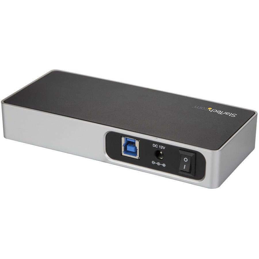 Startech.Com 7 Port Usb C Hub With Fast Charge Port - Usb-C To 5X Usb-A 2X Usb-C (Usb 3.0 Superspeed
