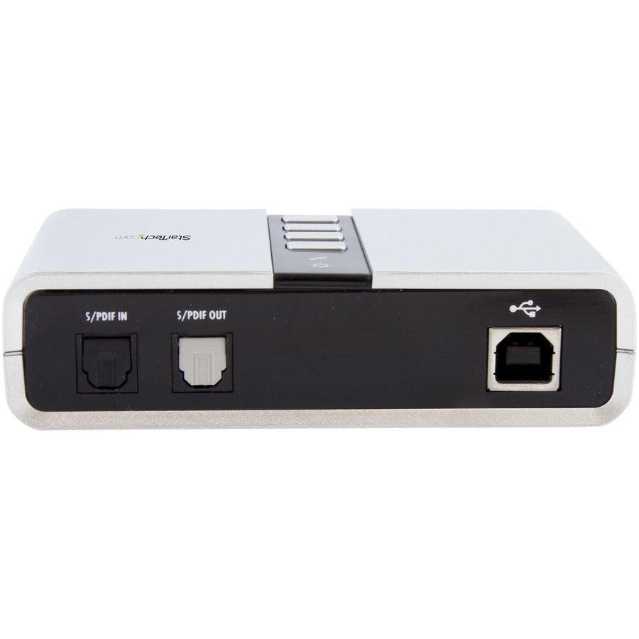 Startech.Com 7.1 Usb Audio Adapter External Sound Card With Spdif Digital Audio