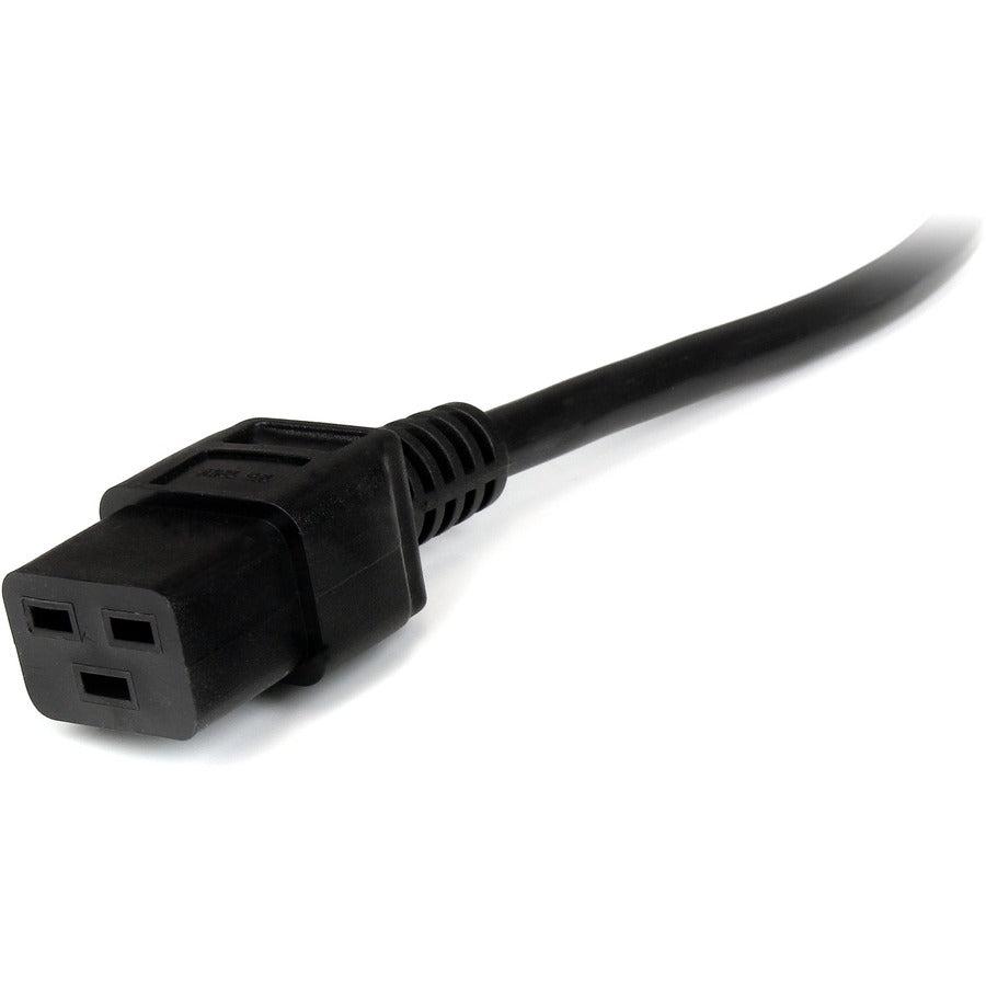 Startech.Com 8 Ft Computer Power Cord - Nema 5-15P To Iec 320 C19