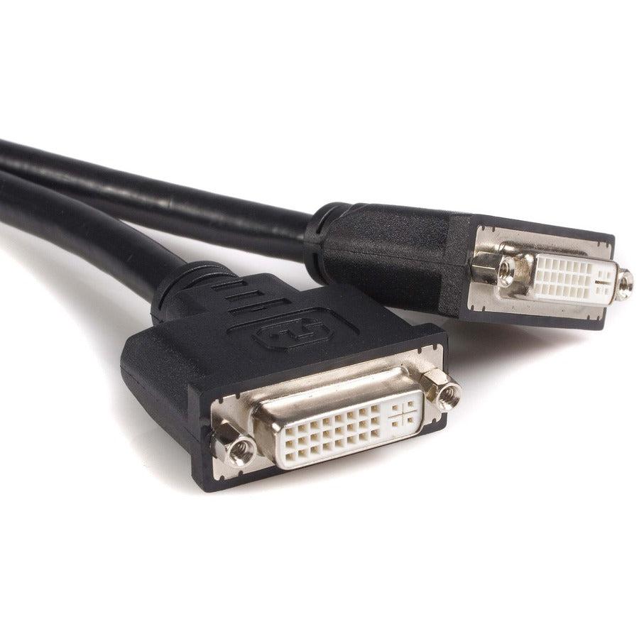 Startech.Com 8In Lfh 59 Male To Dual Female Dvi I Dms 59 Cable