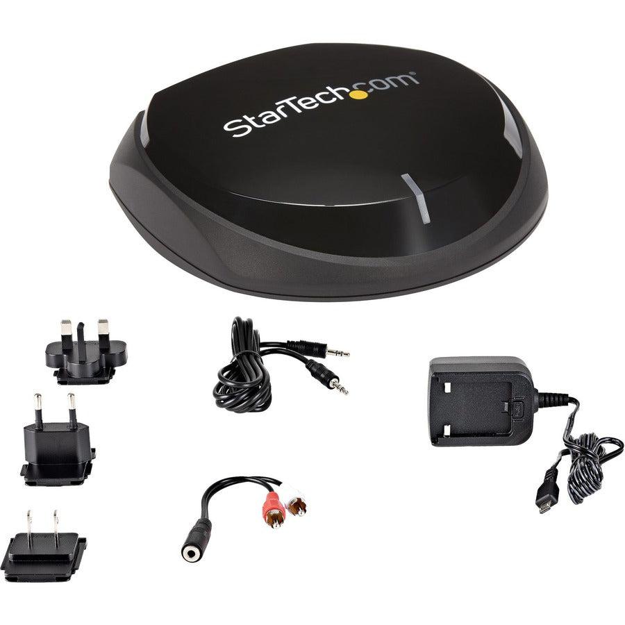Startech.Com Bluetooth 5.0 Audio Receiver With Nfc - Bluetooth Wireless Audio Adapter Bt 5.0 -