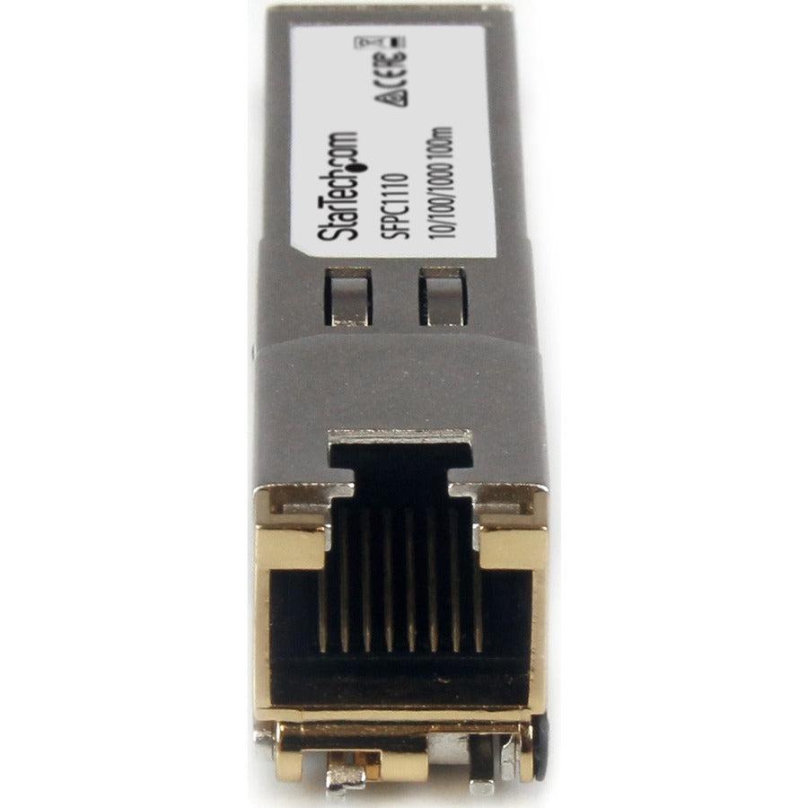 Startech.Com Cisco Sfp-Ge-T Compatible Sfp Transceiver Module - 1000Base-T