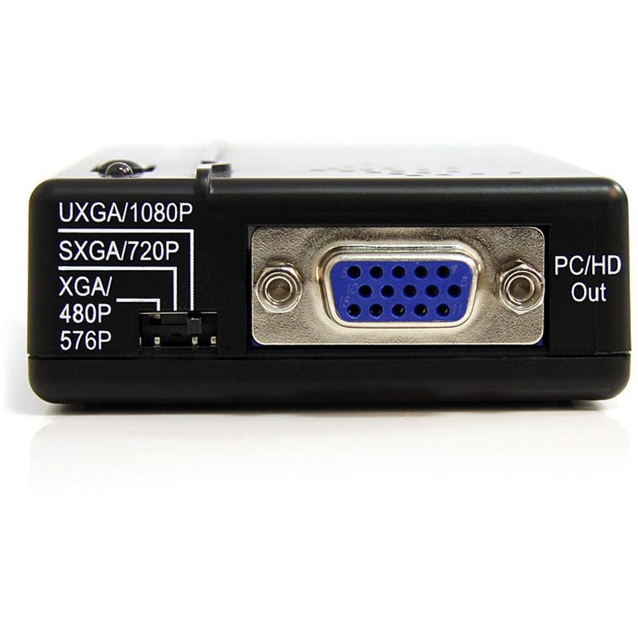Startech.Com Composite And S-Video To Vga Video Scan Converter
