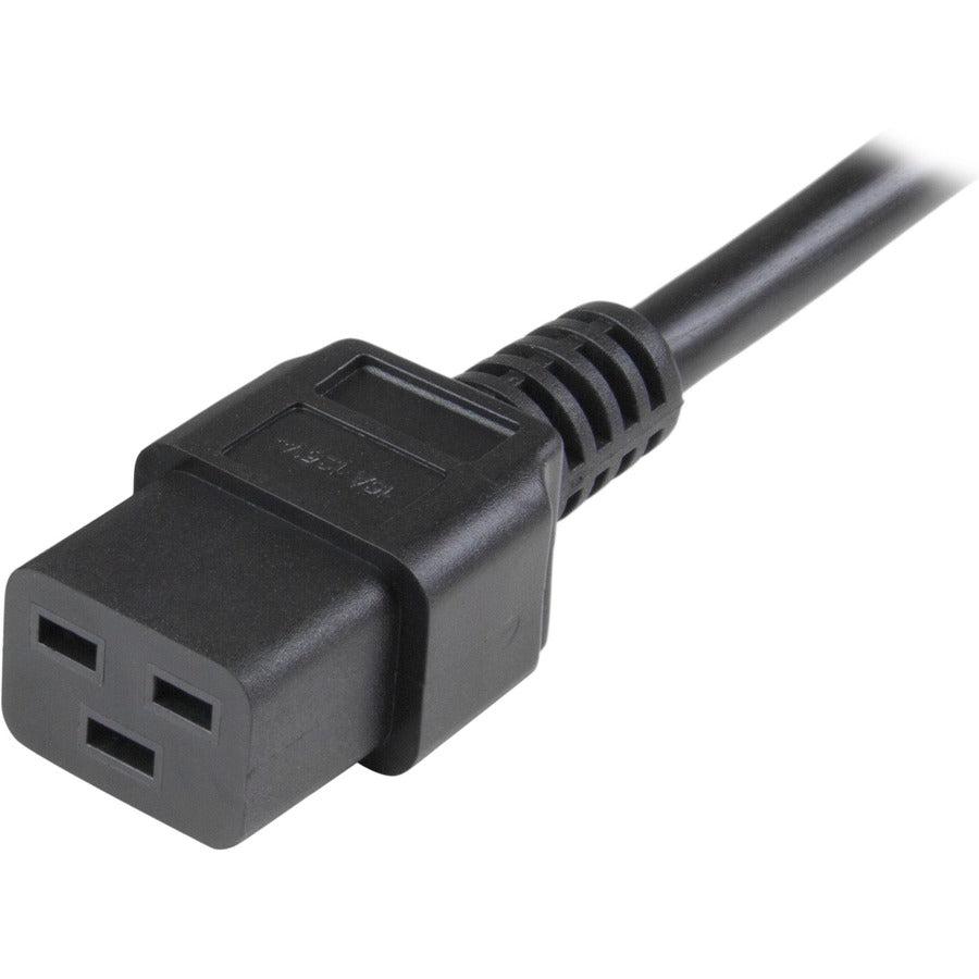 Startech.Com Computer Power Cord - C19 To C20, 14 Awg, 3 Ft