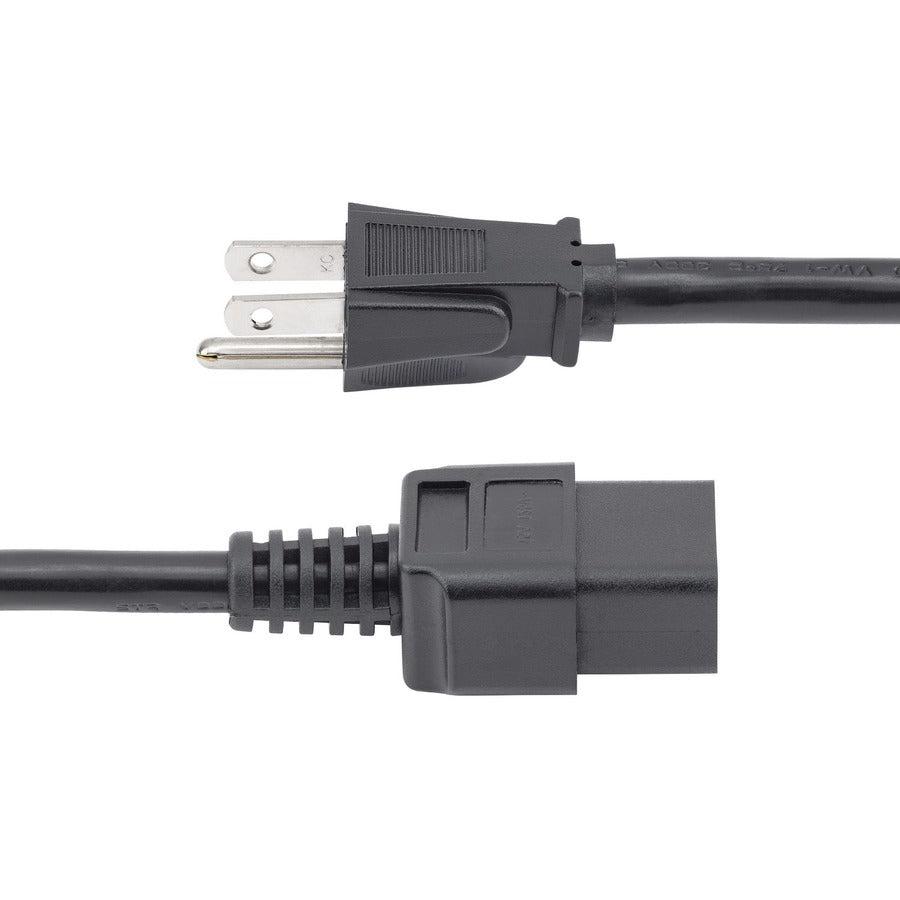 Startech.Com Computer Power Cord - Nema 5-15P To C19, 14 Awg, 10 Ft