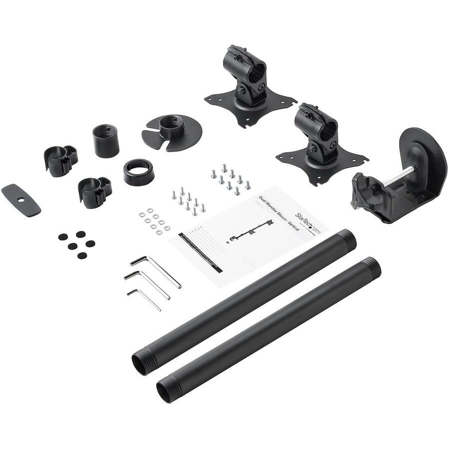 Startech.Com Desk-Mount Dual Monitor Mount - Vertical - Steel